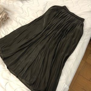 Black dress with waist band